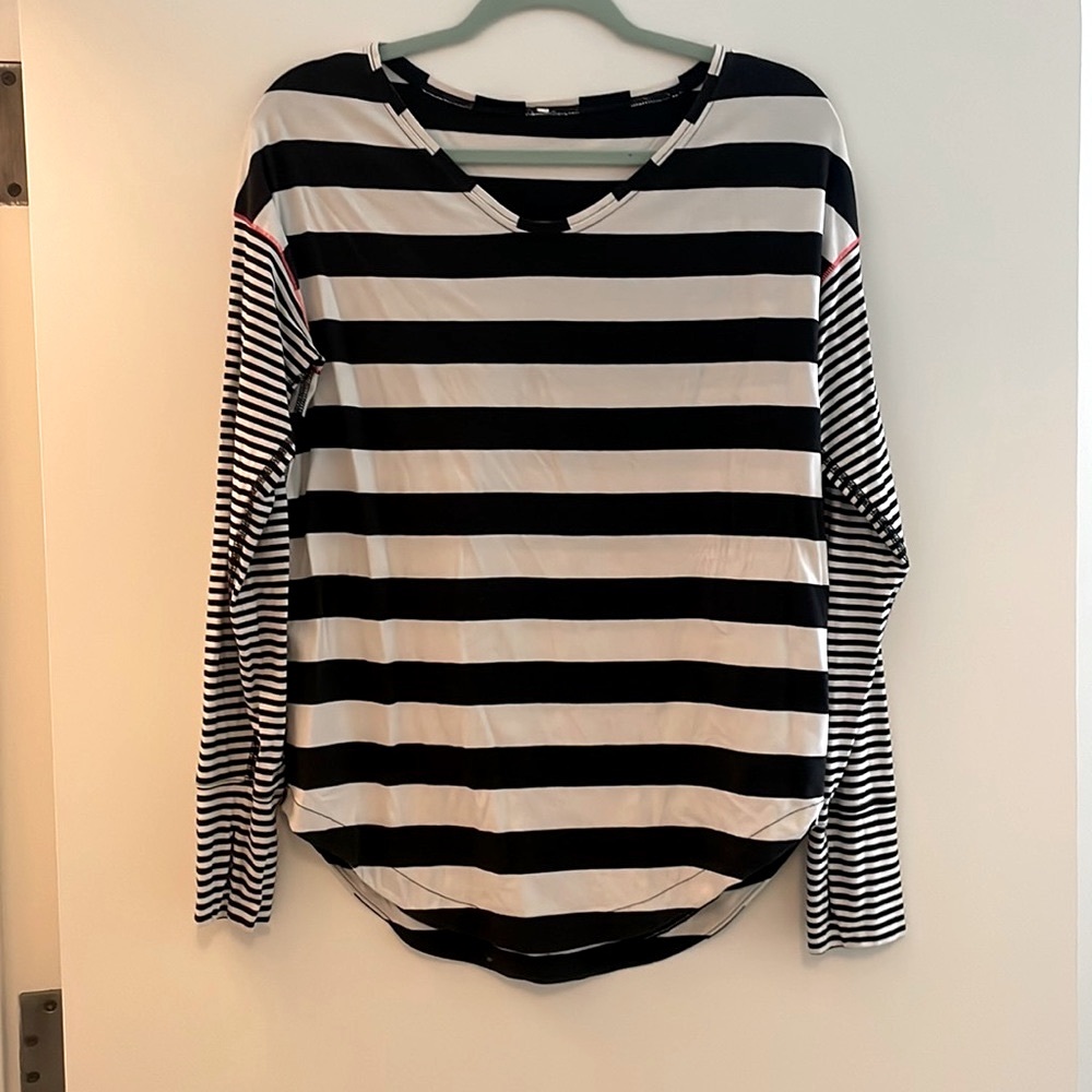 Lululemon Striped Long Sleeve | Size 8